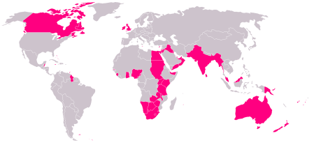 The British Empire in 1921